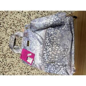 NWT Luv Betsey by Betsey Johnson Backpack w/ Pencil Case – Cheetah Print